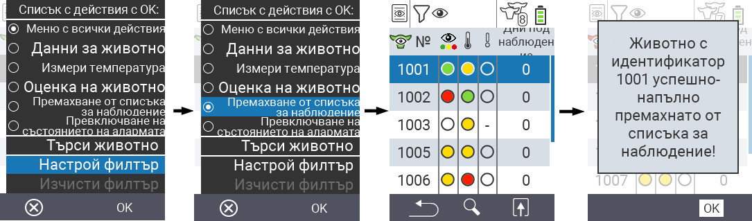 VitalControl Lists On watch list