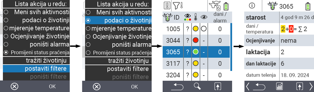 VitalControl Lists Alarmlist