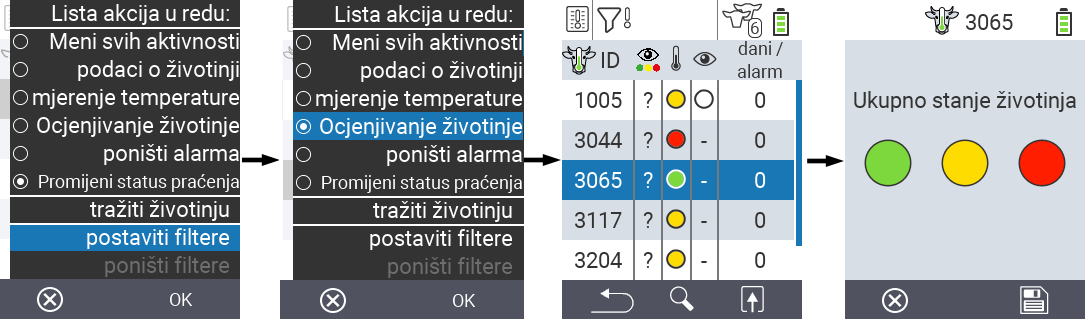 VitalControl Lists Alarmlist