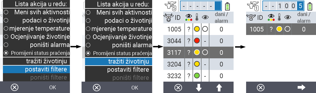 VitalControl Lists Alarmlist