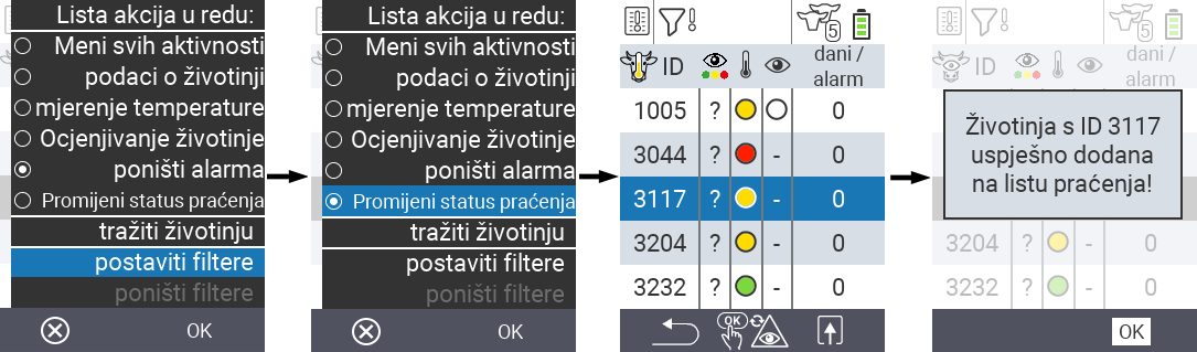 VitalControl Lists Alarmlist