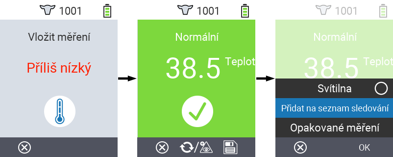 VitalControl: Menu Actions Put on watch list
