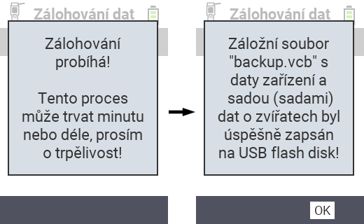VitalControl: zpráva o úspěchu zálohy