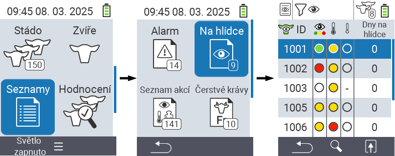 VitalControl Lists On watch list