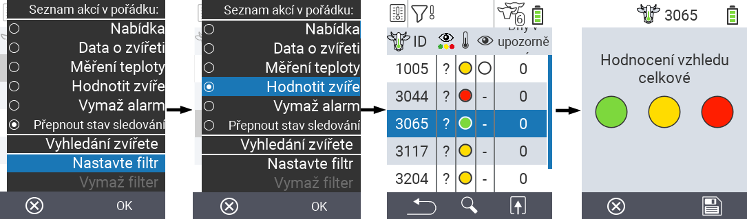 VitalControl Lists Alarmlist