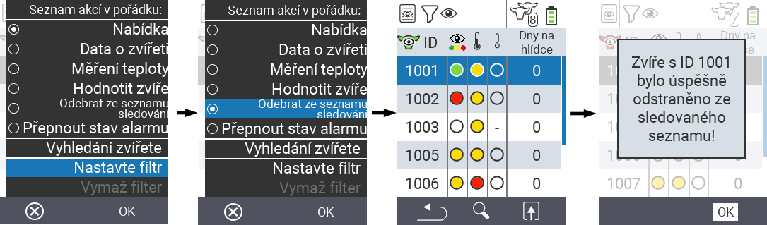 VitalControl Lists On watch list
