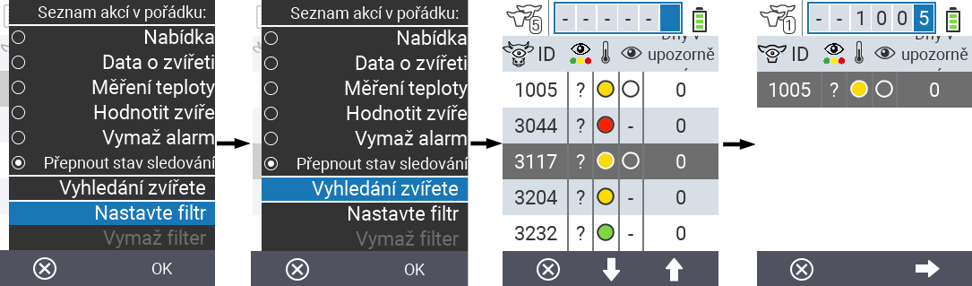 VitalControl Lists Alarmlist