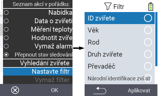 VitalControl Lists Alarmlist