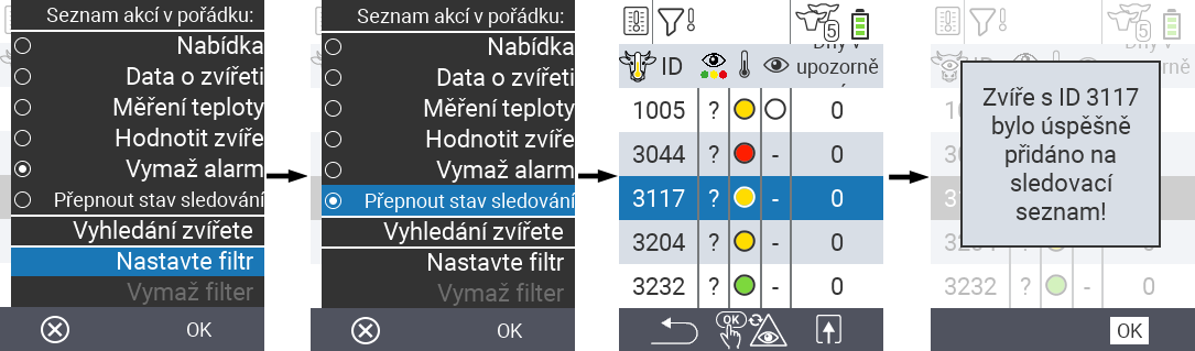 VitalControl Lists Alarmlist