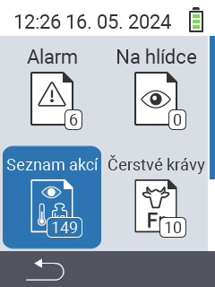 Seznam akcí