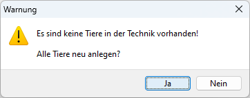 Herde Software, Datenaustausch: Warnhinweis