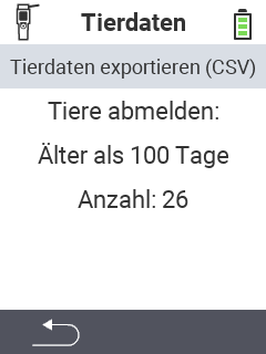 VitalControl Datenmanagement Tierdaten