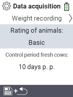 Acquisition of animal data