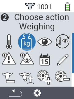 Weighing