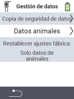 Gestión de datos VitalControl