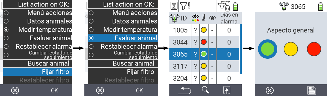 VitalControl Lists Alarmlist