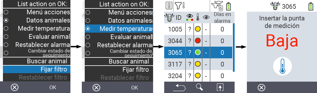 VitalControl Lists Alarmlist
