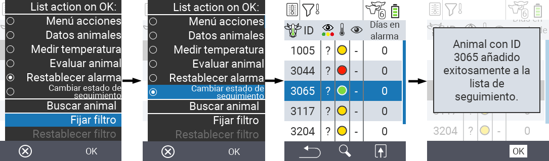 VitalControl Lists Alarmlist