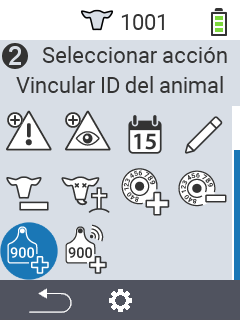 Vincular ID del animal