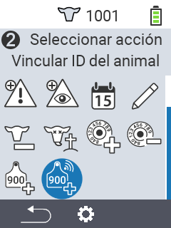 Vincular ID del animal