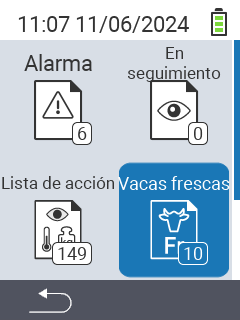 Vacas frescas