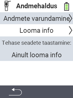 VitalControl Andmehaldus