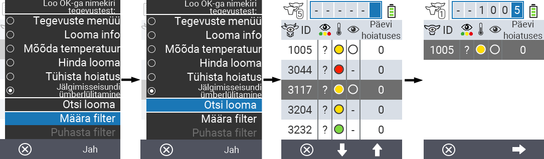 VitalControl Lists Alarmlist