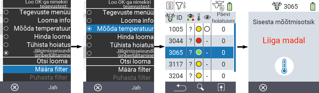 VitalControl Lists Alarmlist