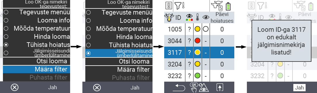 VitalControl Lists Alarmlist