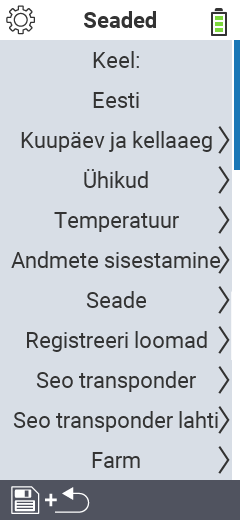 VitalControl Seaded