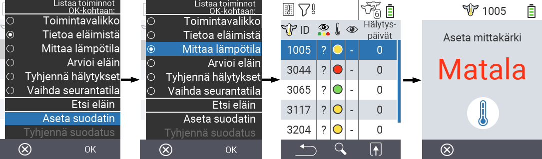 VitalControl Lists Alarmlist
