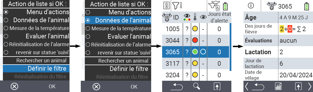VitalControl Lists Alarmlist