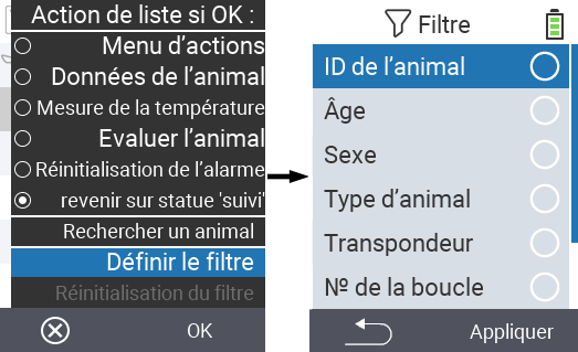 VitalControl Lists Alarmlist