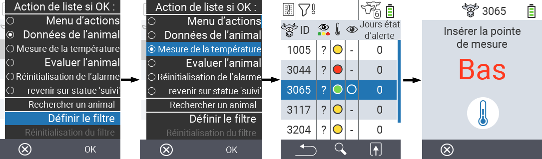 VitalControl Lists Alarmlist