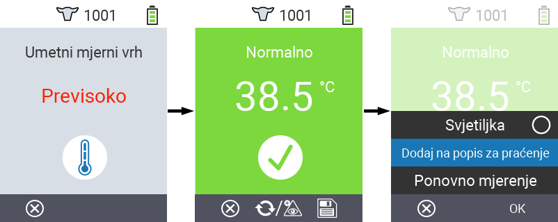 VitalControl: Menu Actions Put on watch list