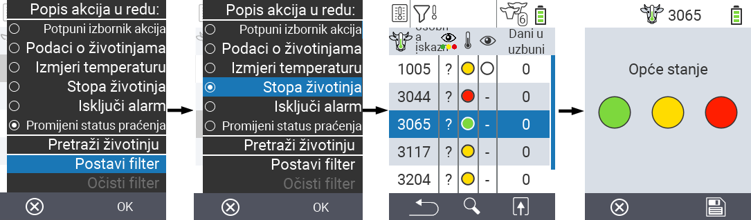VitalControl Lists Alarmlist