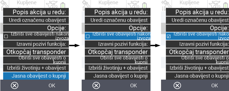 VitalControl: List of purchased animals, csv export