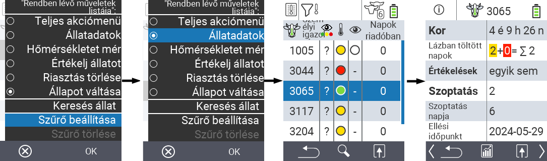 VitalControl Lists Alarmlist
