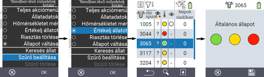 VitalControl Lists Alarmlist