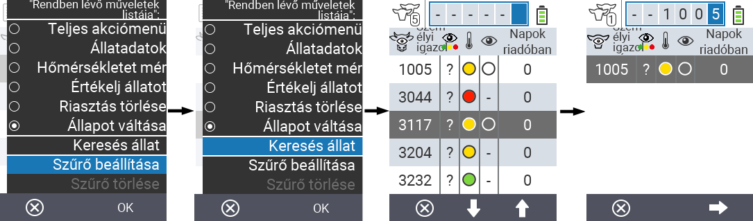 VitalControl Lists Alarmlist