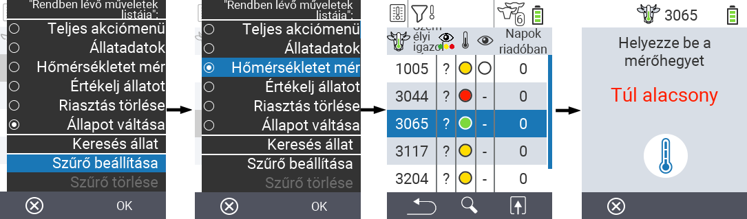 VitalControl Lists Alarmlist