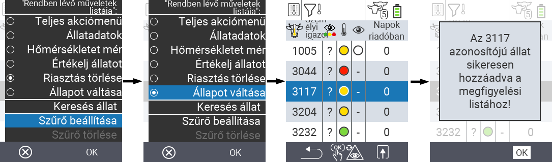 VitalControl Lists Alarmlist