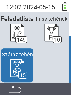 Száraz tehenek
