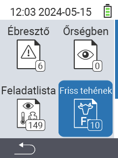 Friss tehenek