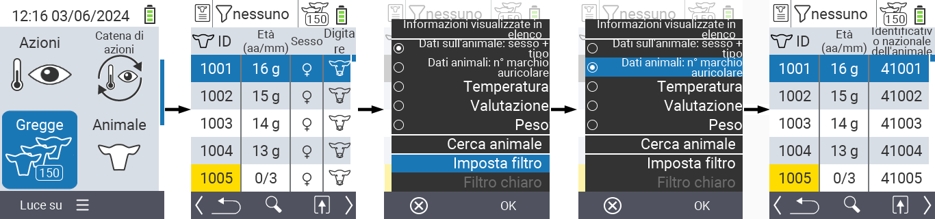 VitalControl: Menu Mandria