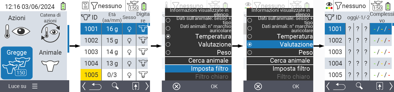 VitalControl: Menu Herd