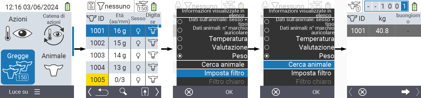 VitalControl: Menu Herd