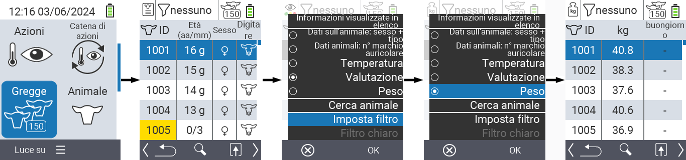 VitalControl: Menu Herd
