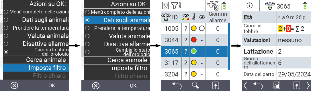 VitalControl Lists Alarmlist