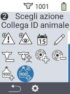 Collega ID animale